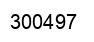 Number 300497 black image