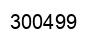 Number 300499 black image