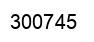 Número 300745 imagen negro