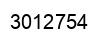 Number 3012754 black image