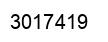 Number 3017419 black image