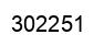 Number 302251 black image