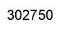 Number 302750 black image