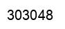 Number 303048 black image