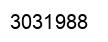 Number 3031988 black image
