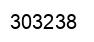 Number 303238 black image