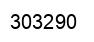 Number 303290 black image