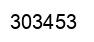 Número 303453 imagen negro