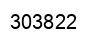 Número 303822 imagen negro