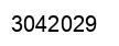 Number 3042029 black image