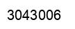 Number 3043006 black image