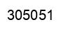 Number 305051 black image
