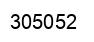 Number 305052 black image