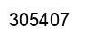 Number 305407 black image
