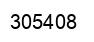 Number 305408 black image