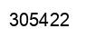 Number 305422 black image
