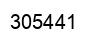 Number 305441 black image