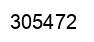 Number 305472 black image