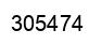 Number 305474 black image