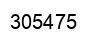 Number 305475 black image