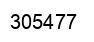 Number 305477 black image
