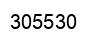 Number 305530 black image