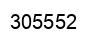 Number 305552 black image