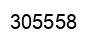 Number 305558 black image