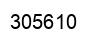 Number 305610 black image