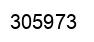 Number 305973 black image