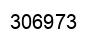 Number 306973 black image