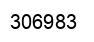 Número 306983 imagen negro