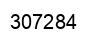 Number 307284 black image
