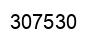Number 307530 black image
