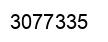 Number 3077335 black image