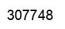 Number 307748 black image