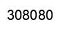 Number 308080 black image