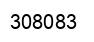 Number 308083 black image