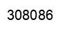 Number 308086 black image