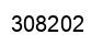 Number 308202 black image