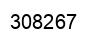 Number 308267 black image