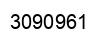 Number 3090961 black image