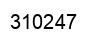 Number 310247 black image