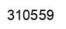 Number 310559 black image