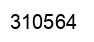 Number 310564 black image
