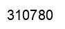 Número 310780 imagen negro