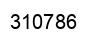 Número 310786 imagen negro