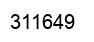 Number 311649 black image