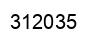 Number 312035 black image