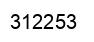 Número 312253 imagen negro